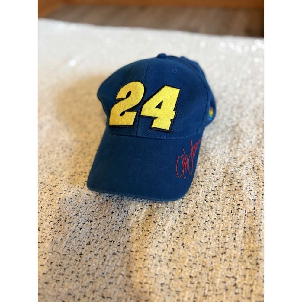 Competitors View Jeff Gordon #24 Hendrick Motorsports NASCAR Blue Adjustable Cap